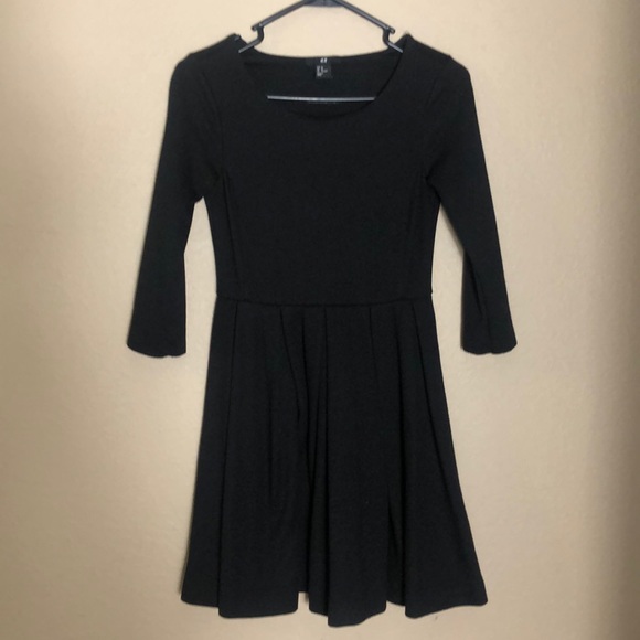 H&M black Dress extra small - Picture 1 of 8